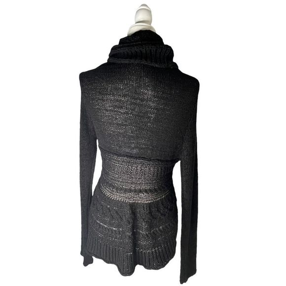 BcbgMaxAzria knit wrap cardigan with ties Medium M - Picture 4 of 5